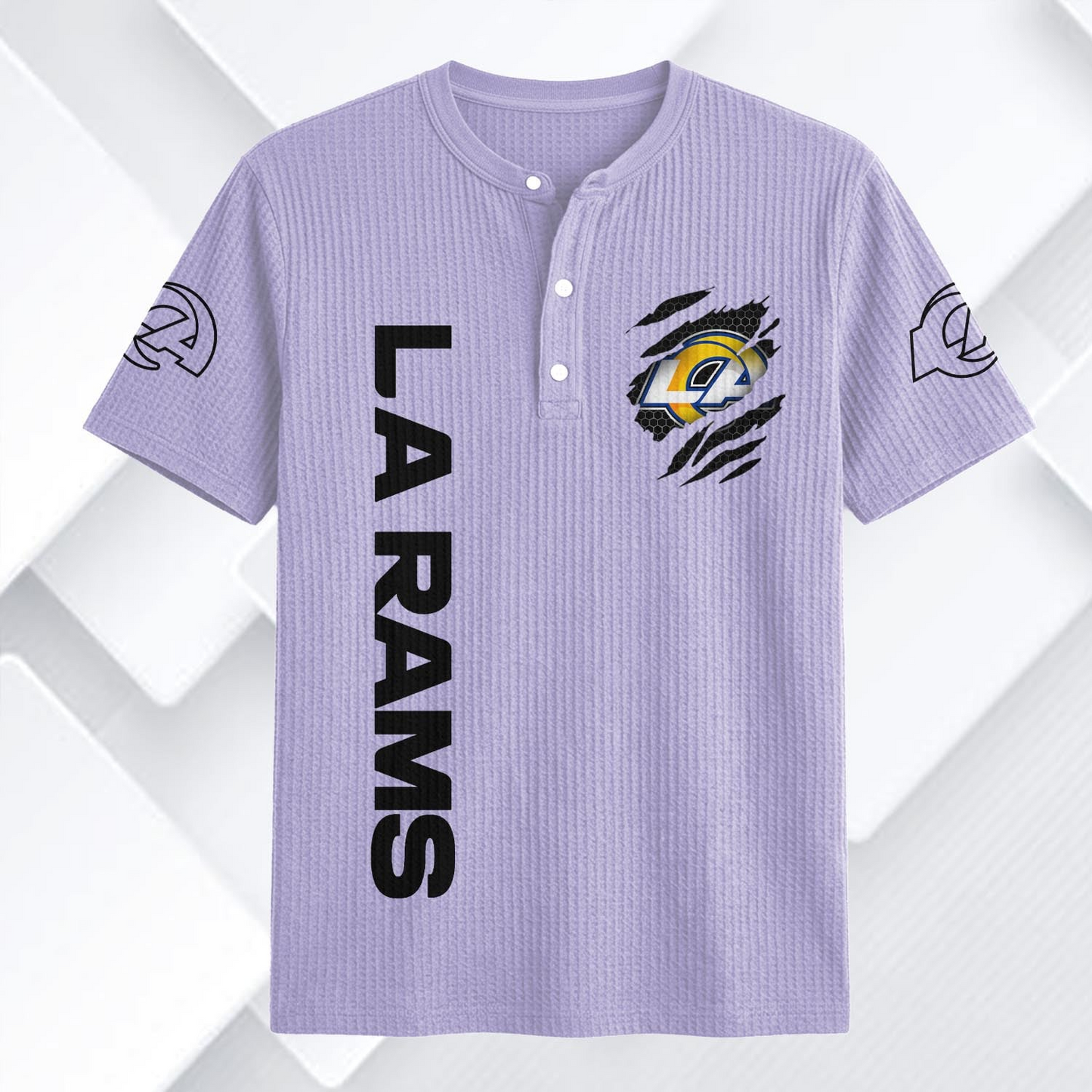 LAR x NFL Waffle Short-Sleeve Shirt 2205 DatND DVT