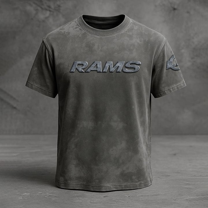 LAR NFL Retro Style Shirt DDT  HLPHUONG