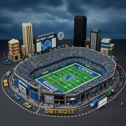 LEGO DET x NFL Display Stadium DatND DVT