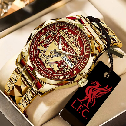 LIV FC Alloy Luxury Quartz Watch 2605 DatND DVT