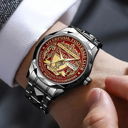 LIV FC Alloy Luxury Quartz Watch 2605 DatND DVT