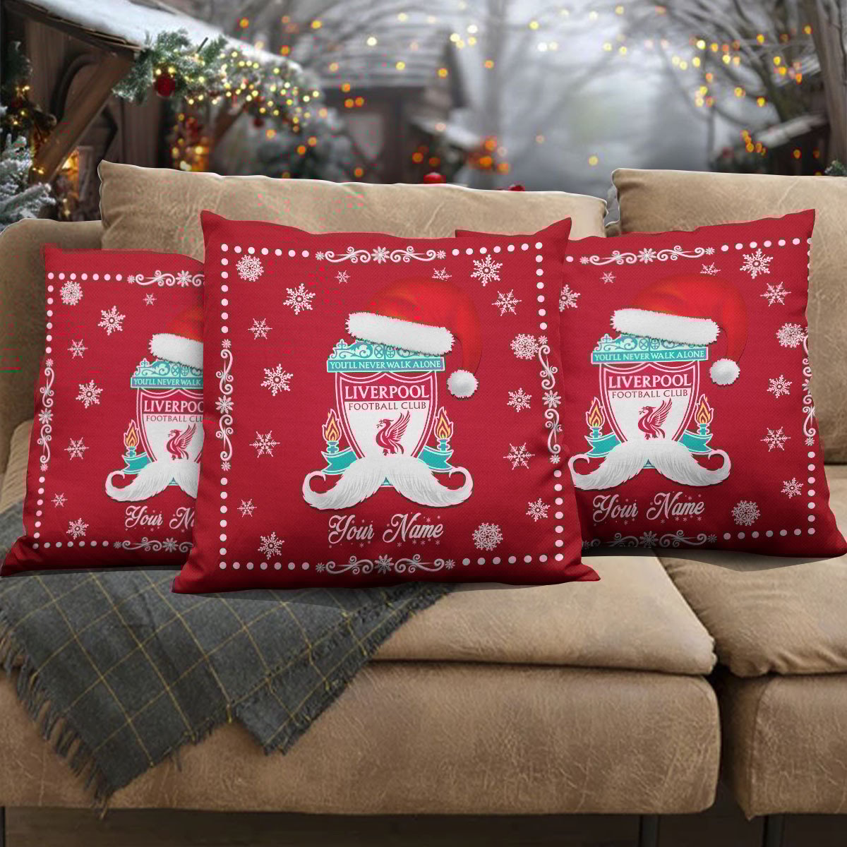 LIV x EPL Christmas Pillow DatND DVT