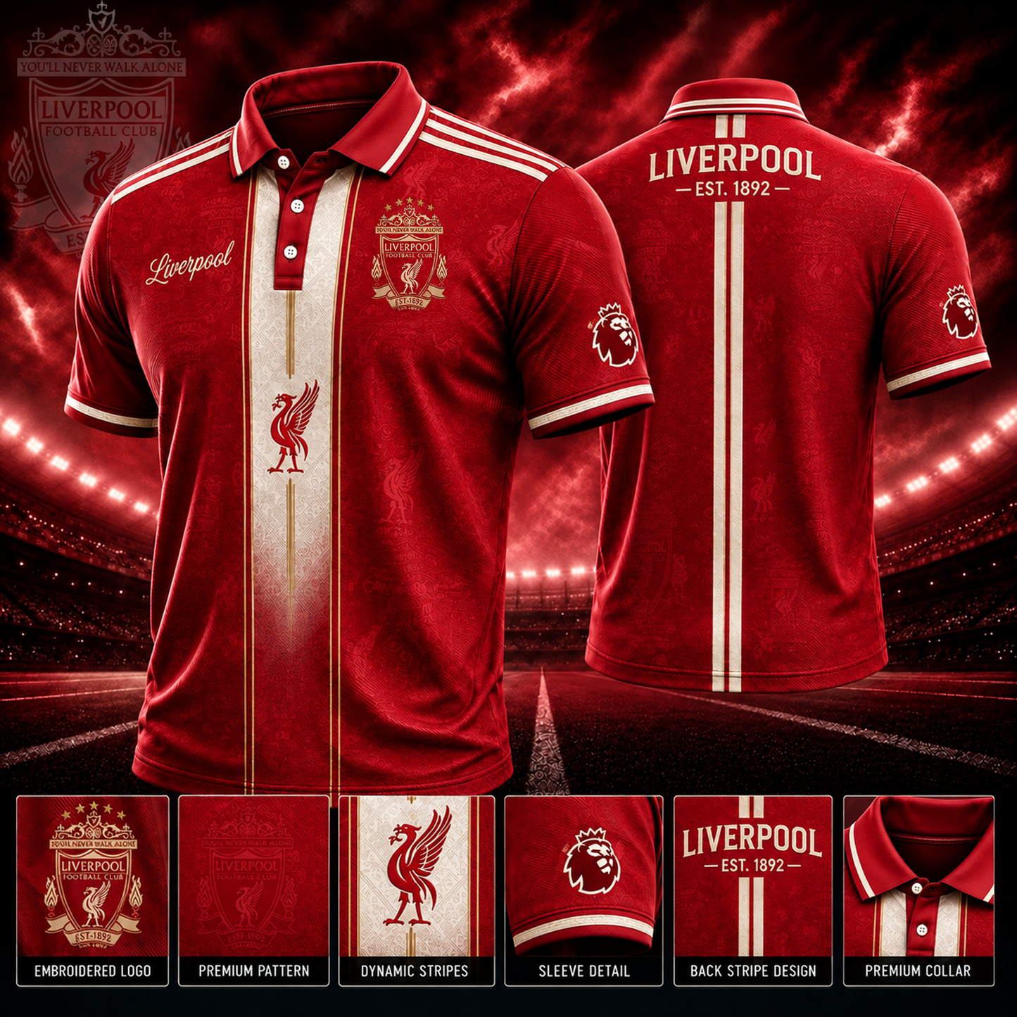 LIV x EPL Polo Shirt Limited Edition