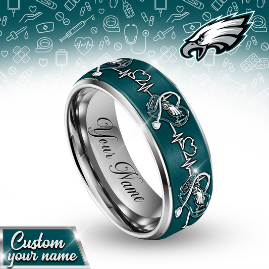 LUXURY NFL X PHIL Silver Destiny Ring NDT NHM 2025