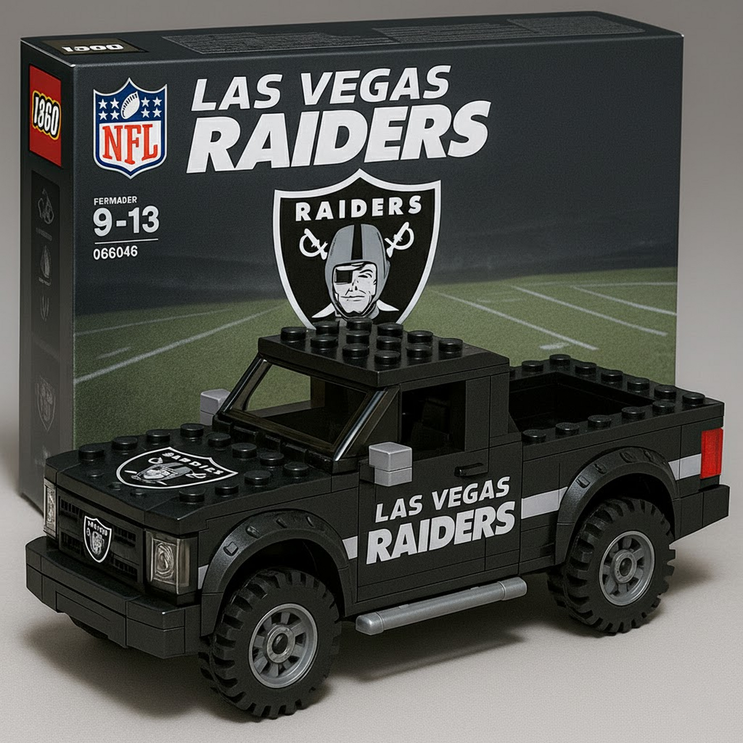 LV x NFL Building Blocks Truck Toy Set V2 DatND DVT