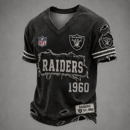 LV x NFL LUXURY V-Neck T-Shirt 3005 DatND DVT