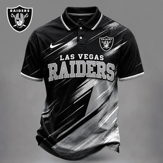 LV x NFL Premium Bold Stripe Polo Shirt
