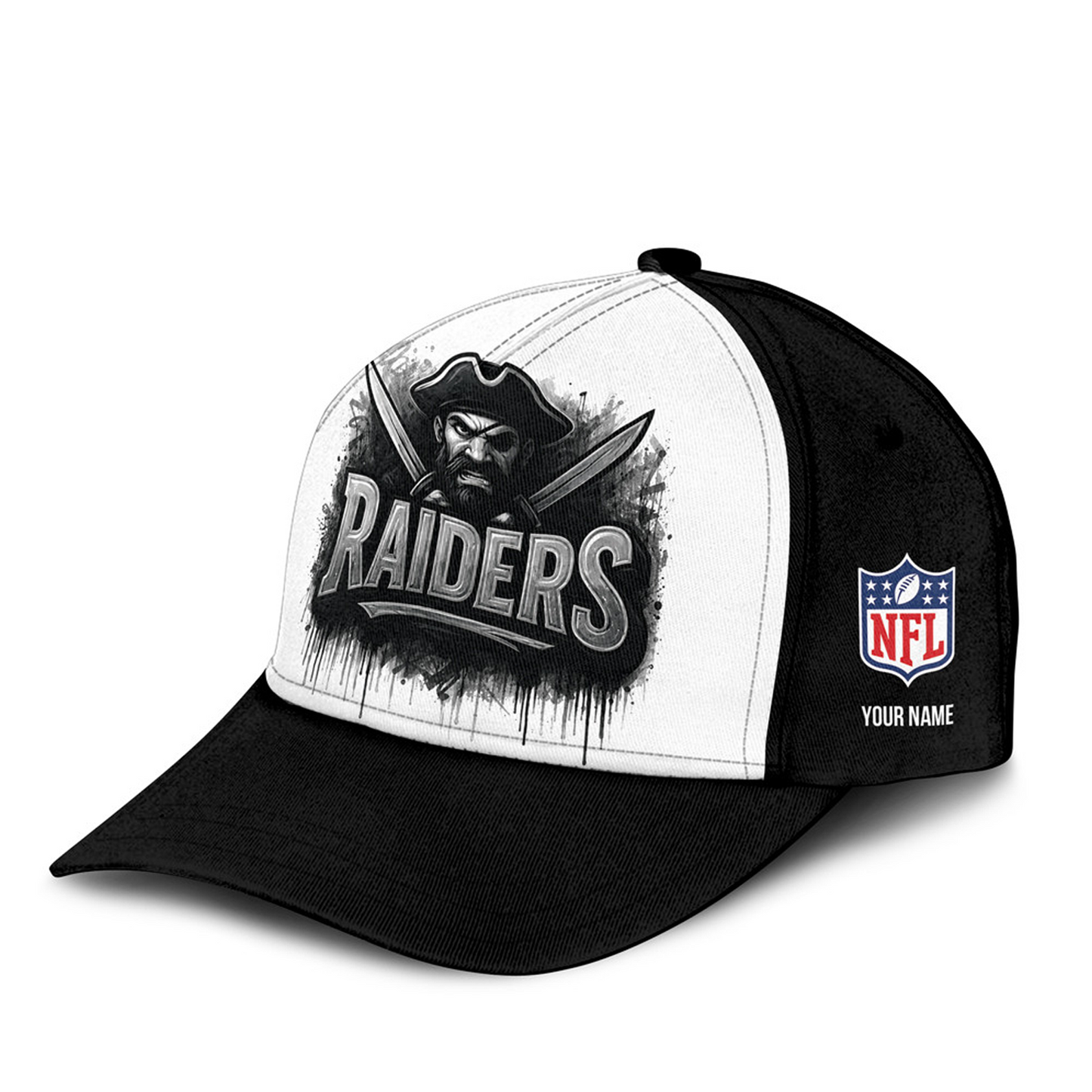 LV x NFL Premium Custom Graffiti Team Cap