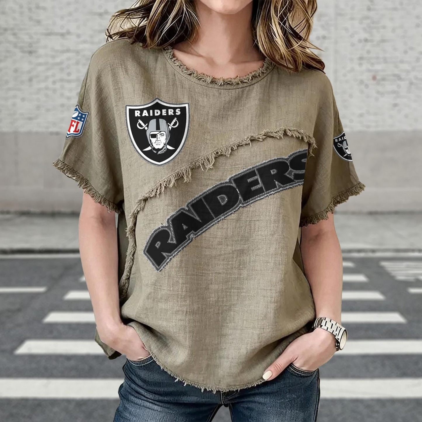 LV x NFL Womenƒ??s Vintage O-Neck 2905 DatND DVT
