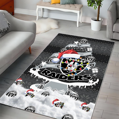 LVR NFL Chrismas Carpet Rug DDT NTL