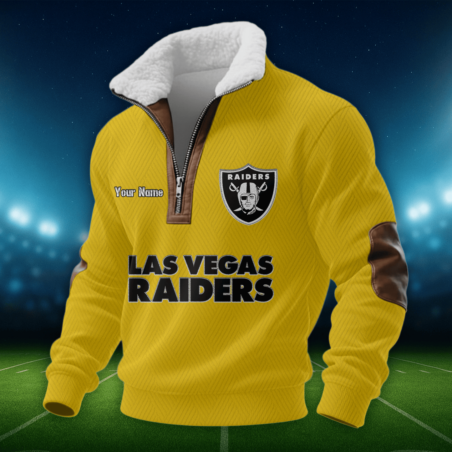 LVR NFL Men Fur Collar Sweatshirt DDT CTND
