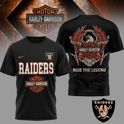 LVR Premium NFL 122 Year Motorcycle 3D Shirt DDT NTL