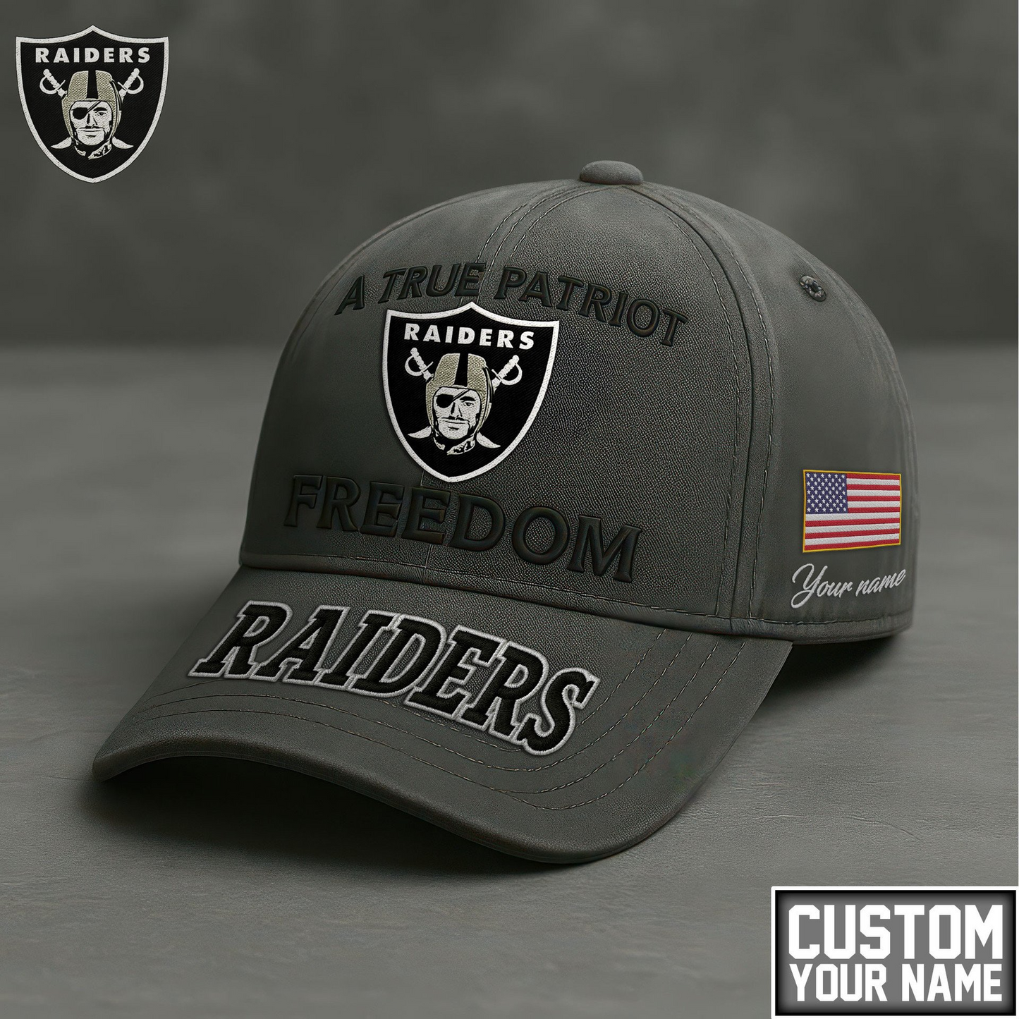 LVR Premium NFL A True Patriot Cap DDT CTND