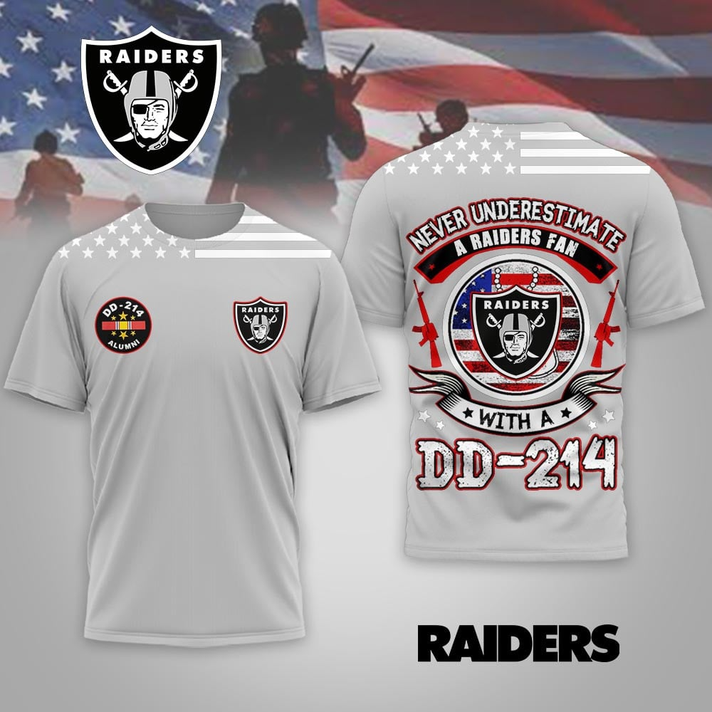 LVR Premium NFL DD-214 Alumni 3D Shirt DDT NTL