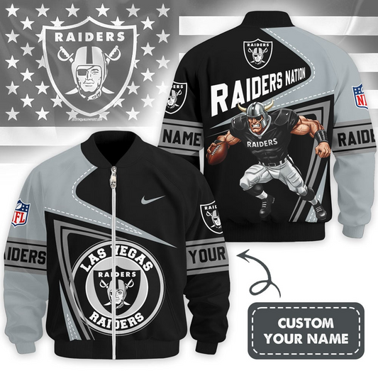 LVR Premium NFL Game Day 3D Bomber Jacket DDT NTL