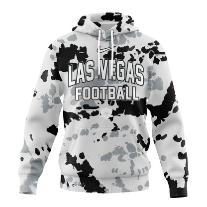 LVR Premium NFL Gridiron Splash Personalized Hoodie DDT CTND