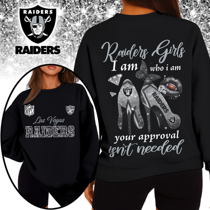 LVR Premium NFL I Am Who I Am Glitter 3D Apparel DDT NTL