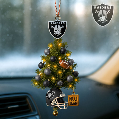 LVR Premium NFL No.1 Team Christmas Car Hanging Ornament DDT HLPHUONG
