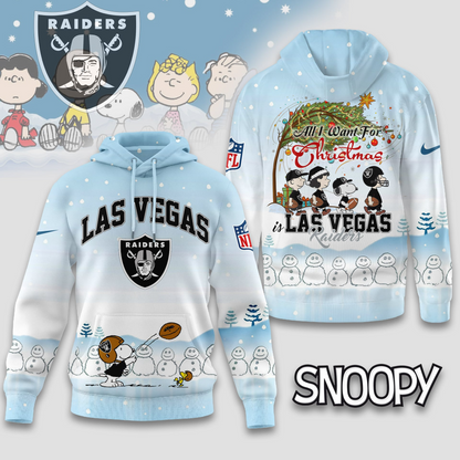 LVR Premium NFL Peanuts Snow Day Hoodie DDT CTND