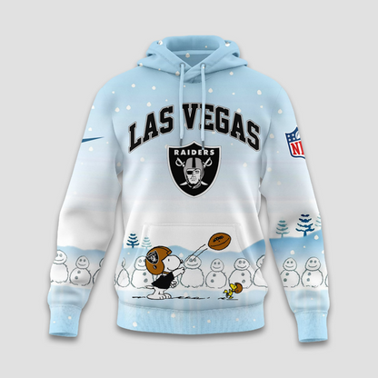 LVR Premium NFL Peanuts Snow Day Hoodie DDT CTND