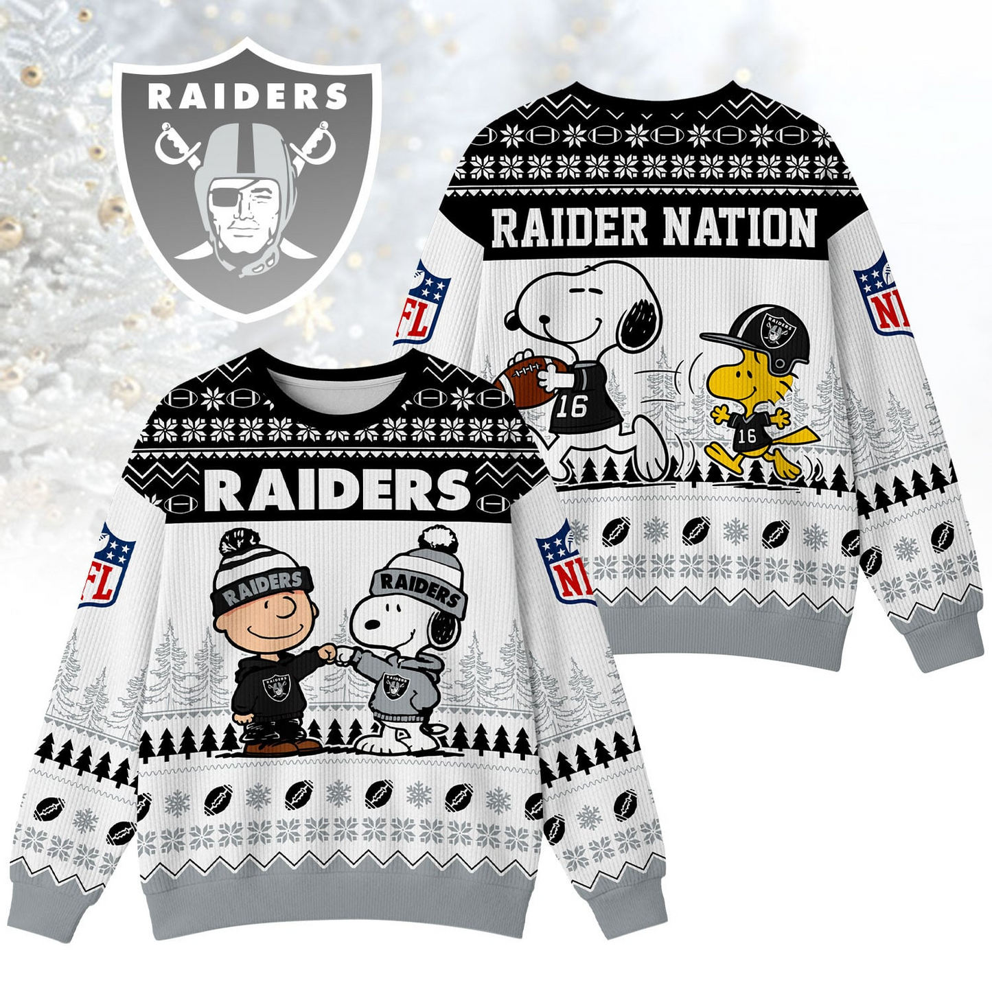 LVR Premium NFL Snoopy Winter SweatShirt DDT CTND
