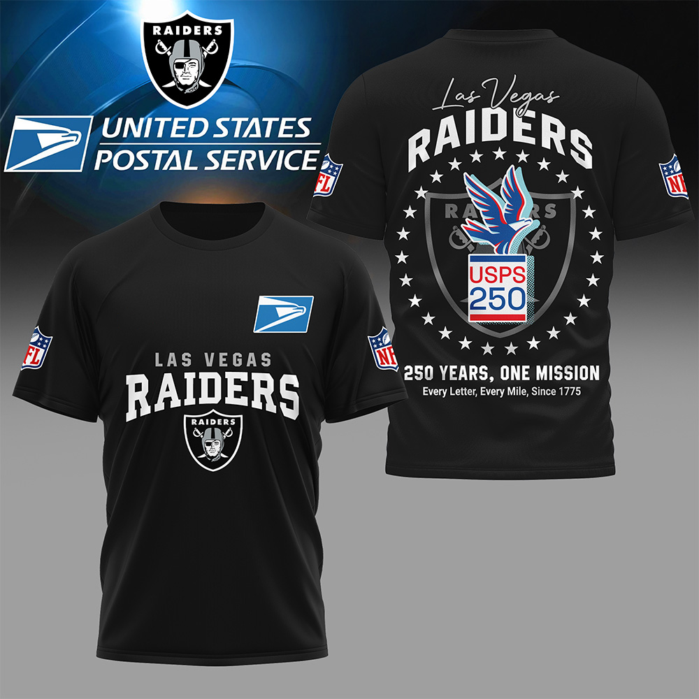 LVR Premium NFL United States Postal Service 250th Anniversary 3D Shirt DDT CTND
