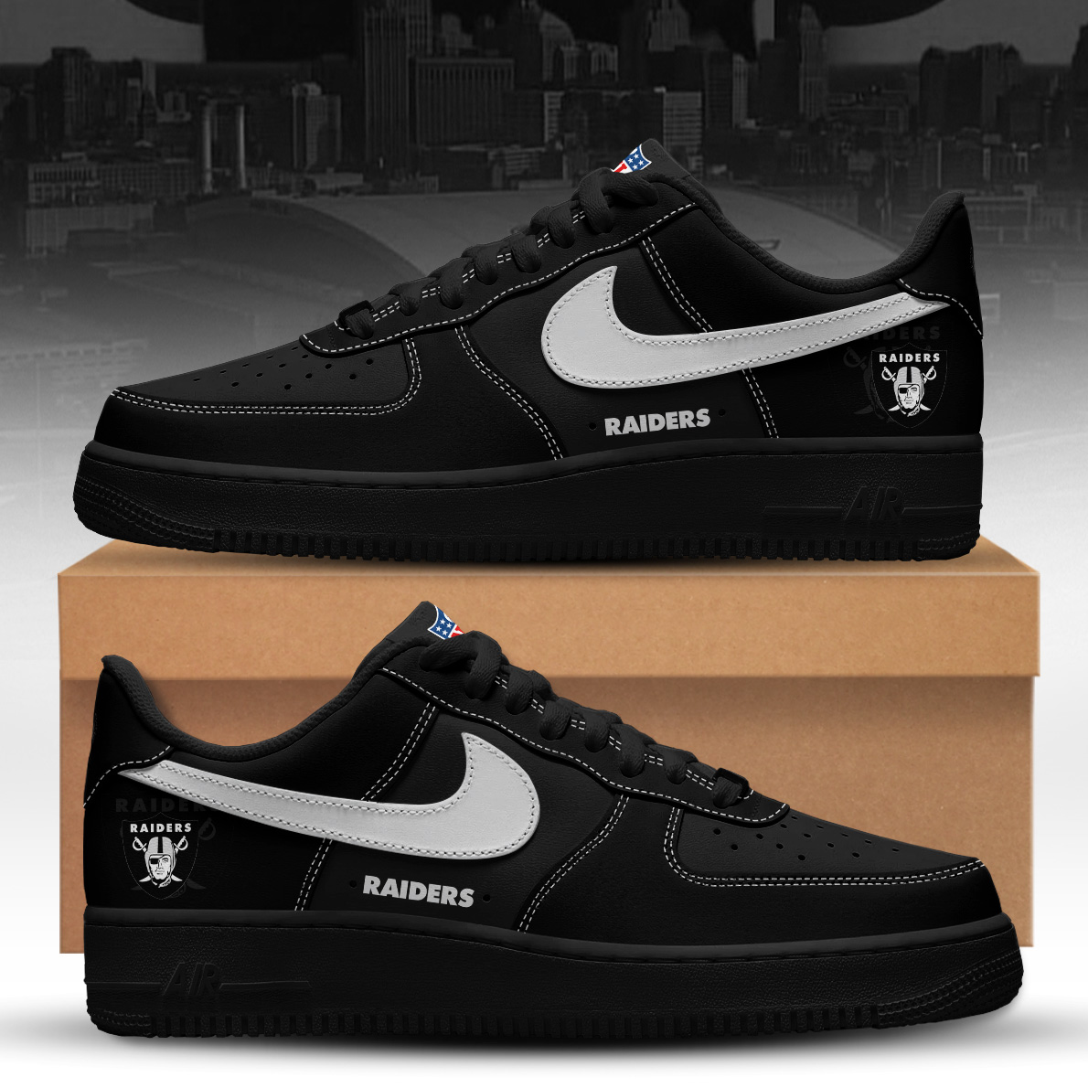 LVR Premium NFL V5 AF1 Sneaker DDT CTND