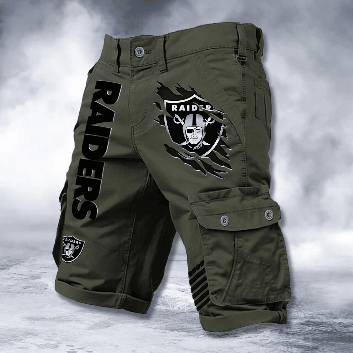 LVR x NFL Cotton Cargo Shorts DATND TANTD 2705