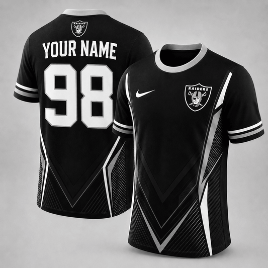 LVR x NFL Custom Name Number Personalized Athletic T-Shirt
