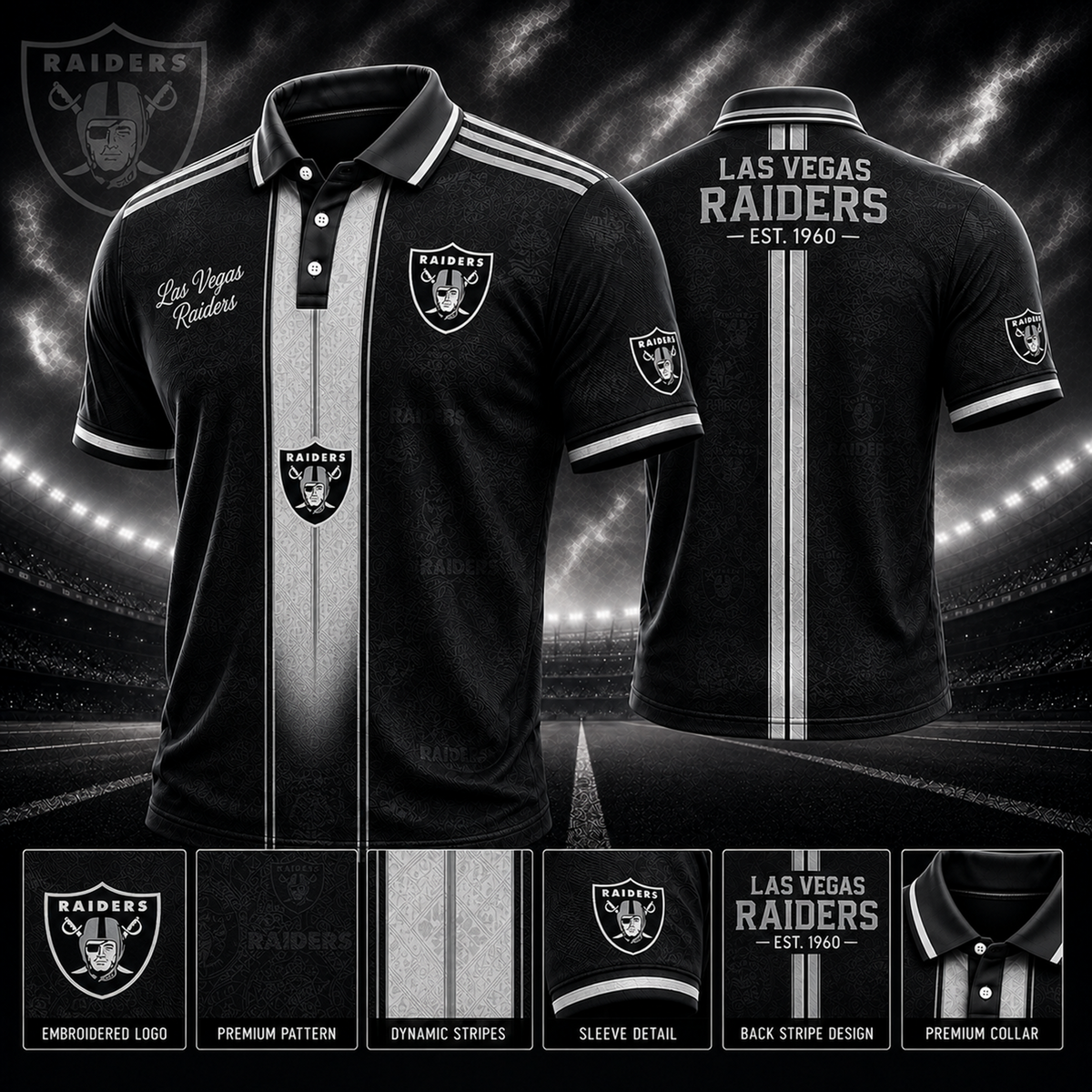 LVR x NFL Polo Shirt Limited Edition