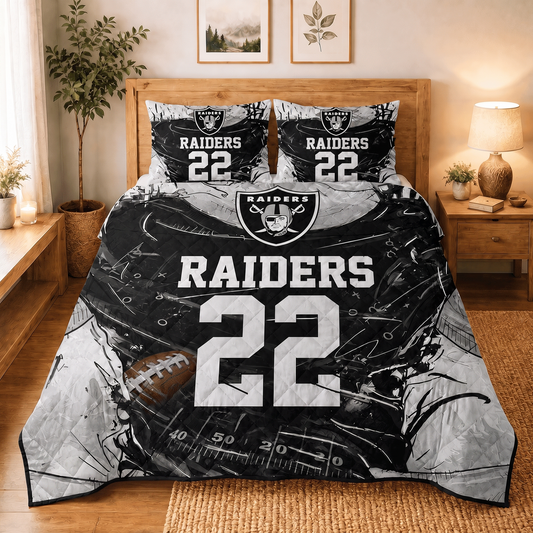 LVR x NFL Premium Bedding Sets Personalized Gift For Fan