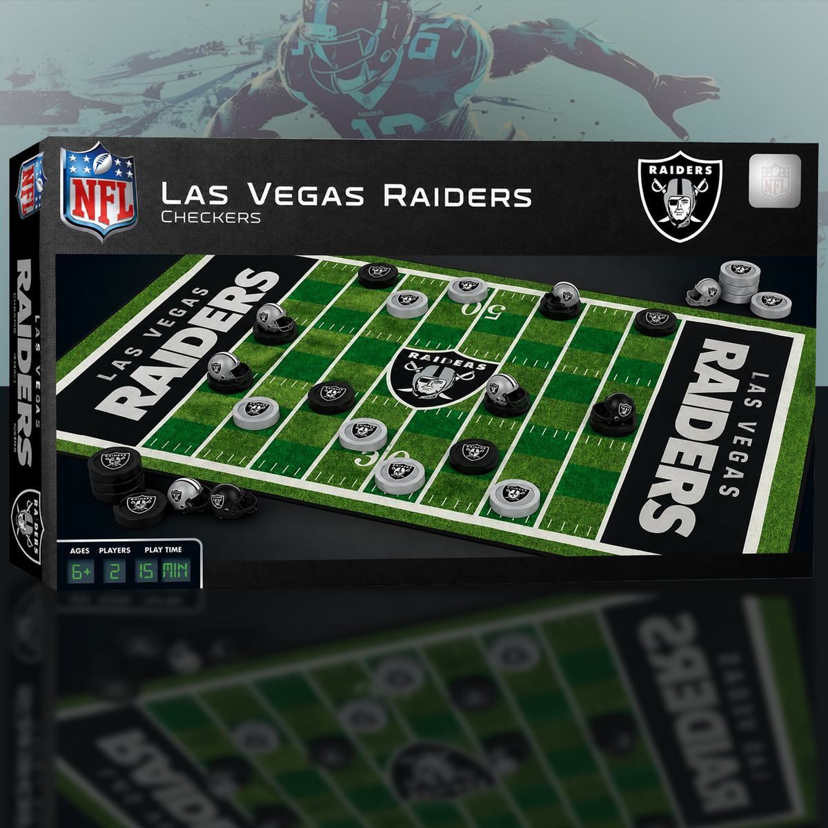 LVR x NFL Premium Checkers Game