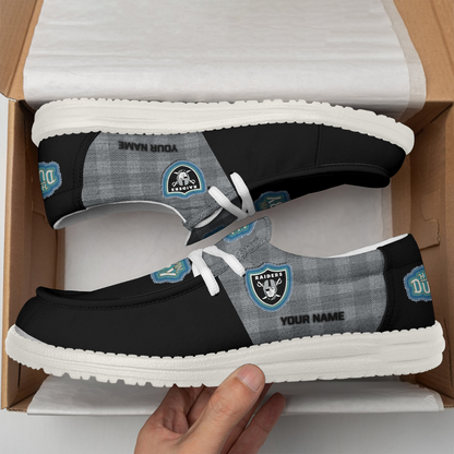 LVR x NFL Premium Hey Dude Shoes DATND TANTD