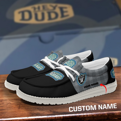LVR x NFL Premium Hey Dude Shoes DATND TANTD