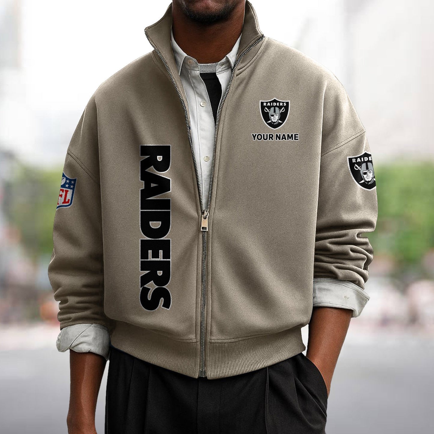 LVR x NFL Sweatshirt Full Zip DATND TANTD