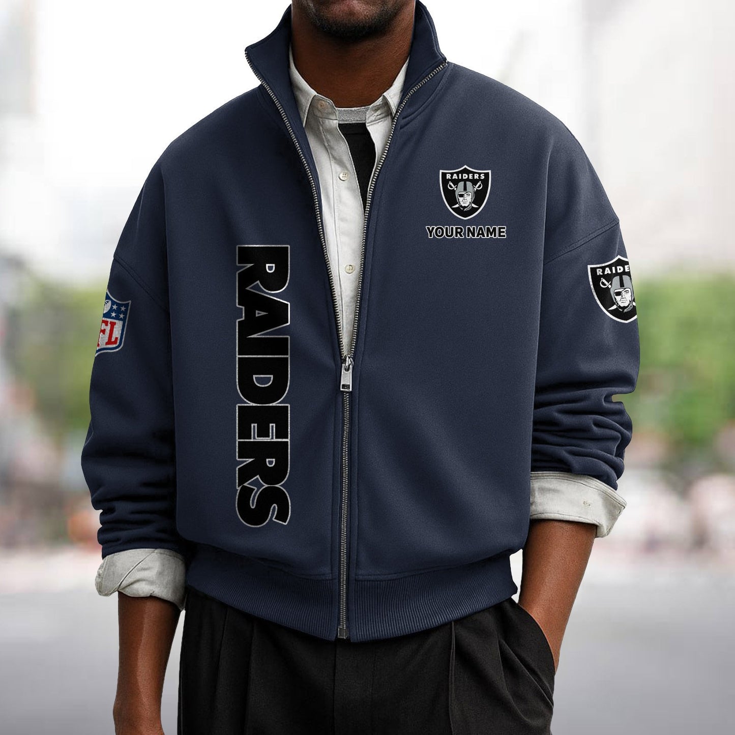 LVR x NFL Sweatshirt Full Zip DATND TANTD