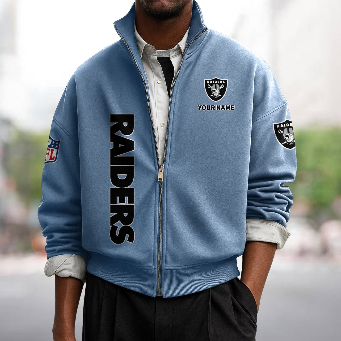 LVR x NFL Sweatshirt Full Zip DATND TANTD