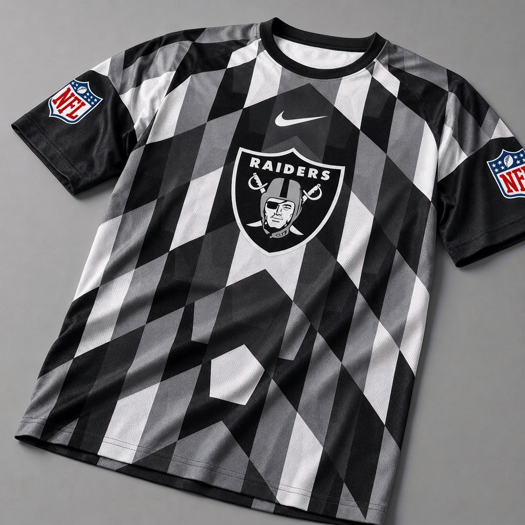 LVR x Premium NFL Geometric Fan Performance T-Shirt