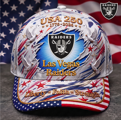 Premium NFL x LVR 250 Years Anniversary Of Freedom Cap V4  260626