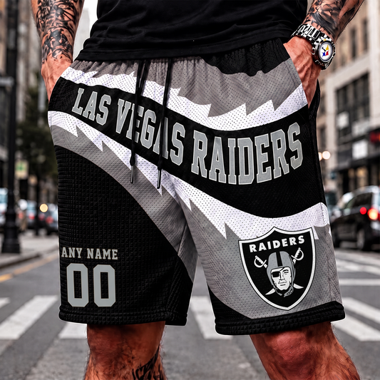 LVR_NFL SHORT PANTS CUSTOM NAME & NUMBER FOR FAN