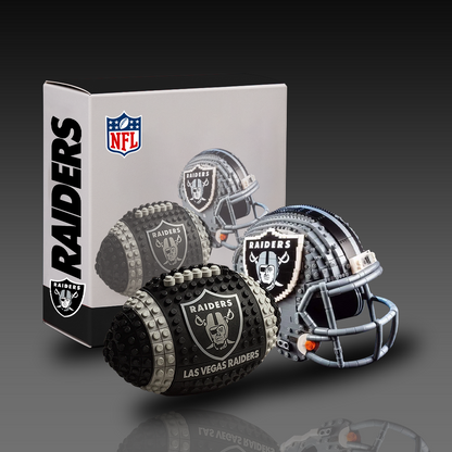 NFL Team Ball & Helmets Building Block Football Set DDT CTND