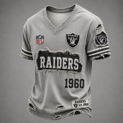 LV x NFL LUXURY V-Neck T-Shirt 3005 DatND DVT