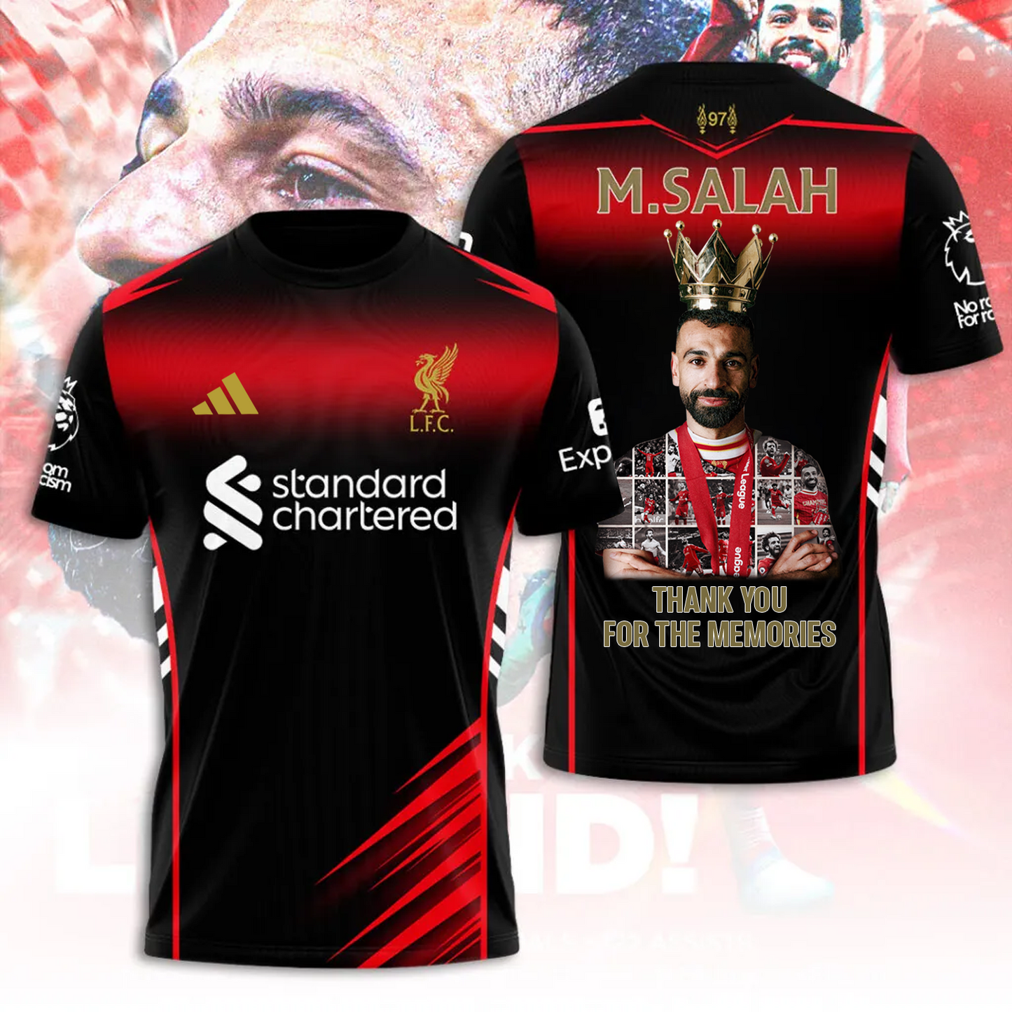 M.Salah 11 x LIV Premium 3D Shirt 2805 V2 DatND DVT