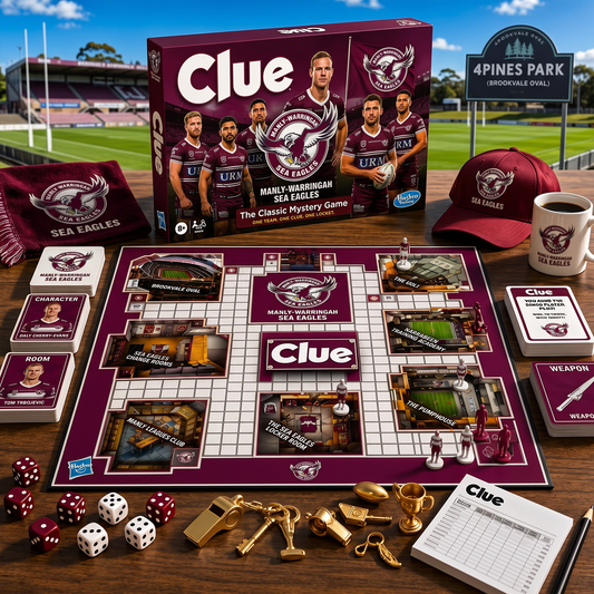 MAN X Premium NRL Hasbro Collector’s Edition Board Game