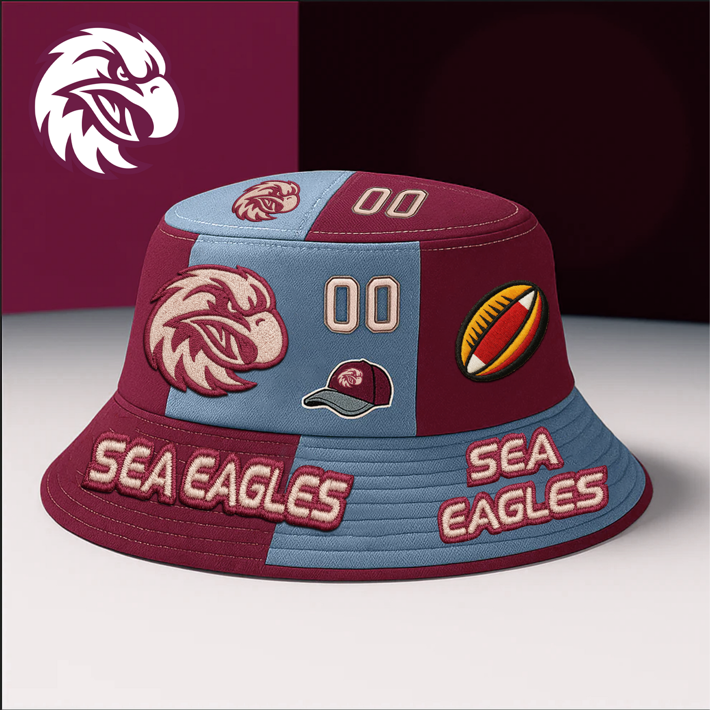 MAN x NRL BUCKET HAT DATND TANTD