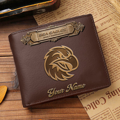 MAN x NRL Premium Leather Wallet - Personalized Edition DatND DVT