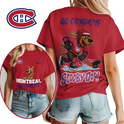 MC Premium NHL Scooby-Doo Fan Women Shirt DDT 250526 NTL