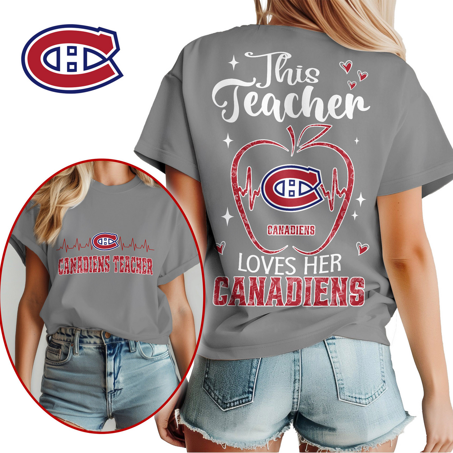 MC Premium NHL Teacher Appreciation Month Women Shirt DDT 250526 NTL