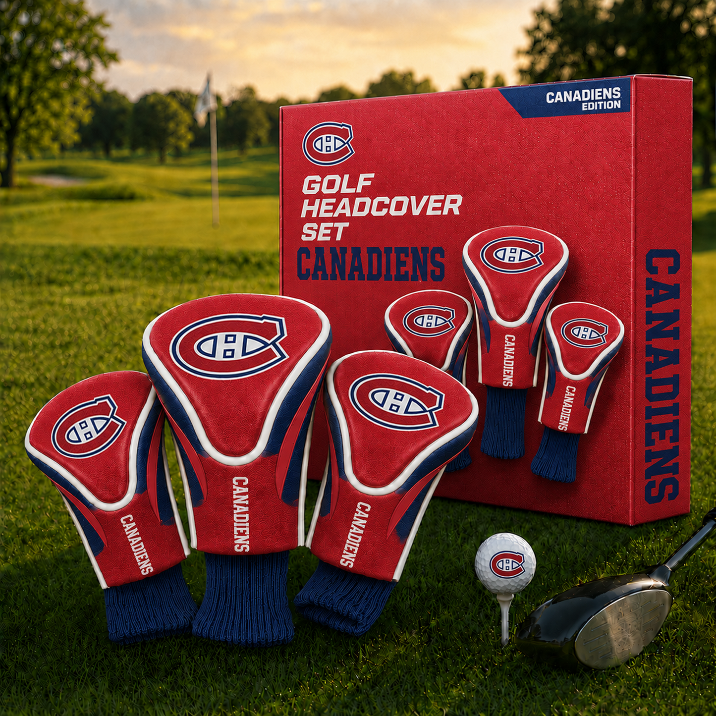 MC Team Golf NHL 3-Pack Contour Sock Headcovers
