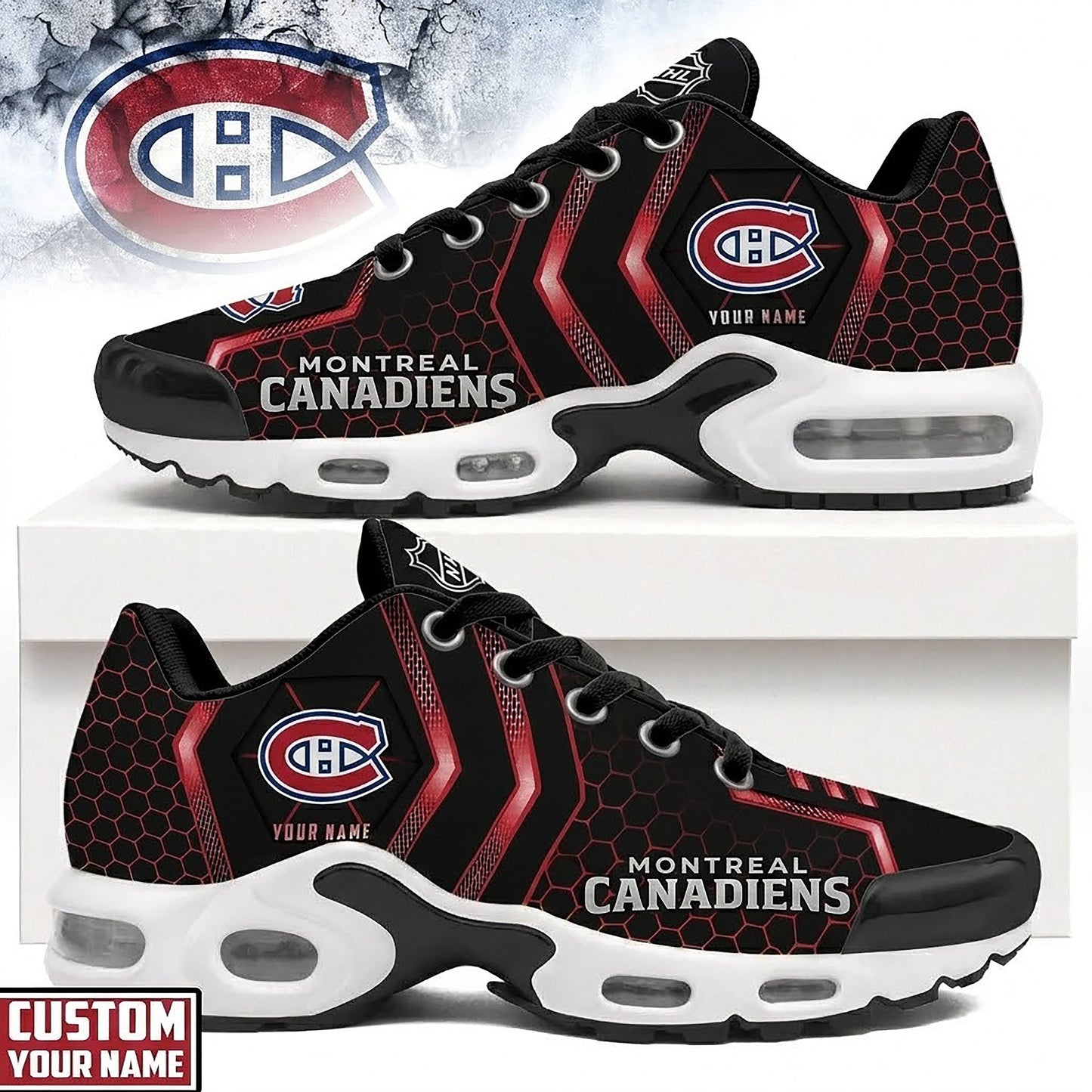 MC x NHL Premium Personalized Air Max Shoes DDT 180426 TTTZ